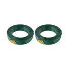 Kit 2 un arame galvanizado revest pvc verde vonder 1kg bwg14