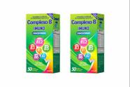 Kit 2 Un Complexo B Suplemento Alimentar Airela 50 Comprimidos