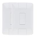 Kit 2 Un - Conjunto Iinterruptor Simples 6A/250V Branco Aria - Tramontina-3960