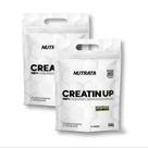 Kit 2 un Creatina Pura Monohidratada Creatin UP 300g Refil Nutrata