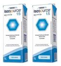 Kit 2 Un Isosource 1.5 1000ml - Nestlé Sabor Baunilha