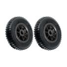 Kit 2 un roda pneum ajax 2.50-4 4l plástico furo passan.20mm