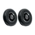 Kit 2 un roda pneum ajax 2.50-4 4l plástico rol 20mm 3/4