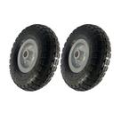 Kit 2 un roda pneum. ajax cargo 3.50-4 - 4l aro alum. 7/8"