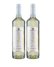 Kit 2 Un Vinho Casa Geraldo Glamour Branco Suave 750 ml