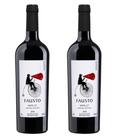 Kit 2 Un Vinho Fausto de Pizzato Merlot 750 ml