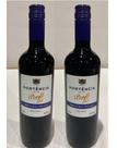 Kit 2 Un Vinho Hortência Bordô Seco 750 ml