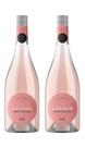 Kit 2 Un Vinho Monte Santana Savoir Merlot Rosé 750 ml