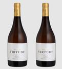 Kit 2 Un Vinho Salton Virtude Chardonnay 750 ml