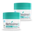 Kit 2 und Desodorante Creme Herbíssimo Sem Perfume 55g