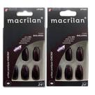 Kit 2 Unhas Postiças Bailarina Cacau UP404 - Macrilan