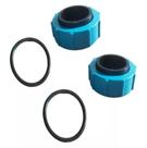 KIT 2 UNIãO PLANA COMPLETA PARA BOMBA 050MM BM/BMC/BHG/BHGW