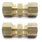 Kit 2 União Porca Anilha Compressão 5/16a X 5/16a Tubo Cobre