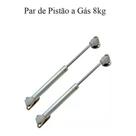Kit 2 Unid. Amortecedor Pistão A Gás 8kg 80N Para Móveis / Armários