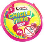 kit 2 unidade Chiclete de tiras Pop 15g unidade