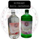 Kit 2 Unidades - 1 Alfazema 1L, 1 Água de Rosas 1L Kit 2 Unidades - 1 Alfazema 1L, 1 Água de Rosas 1L