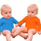 Kit 2 Unidades Body Bebê Infantil Manga Longa Praia Banho Piscina Criança Proteção Solar UV 50+ Térmico Verão Kit 2 Unidades Body Bebê Infantil Manga Longa Praia Banho Piscina Criança Proteção Solar UV 50+ Térmico Verão