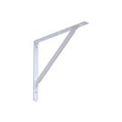 KIT 2 UNIDADES - Cantoneira Mão Francesa Suporte Prateleira 10, 15, 20, ou 30 cm, Branco - POP KIT 2 UNIDADES - Cantoneira Mão Francesa Suporte Prateleira 10, 15, 20, ou 30 cm, Branco - POP