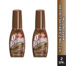 Kit 2 unidades Cera Líquida Para Sapato Q Brilho Marrom 60ml