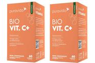Kit 2 Unidades de Bio Vit C+ 60caps Puravida