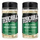 Kit 2 unidades de Sal de Parrilha Ervas Finas Temprero de Carne, Costelas e Assados Texgrill 500g