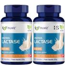Kit 2 Unidades Enzima Lactase 120 Cápsulas 500mg - Muwiz