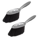 Kit 2 Unidades Escova ESPANADEIRA VARRE MESA SuperPro Bettanin Cerdas Macias Farelos Pelos Pó Poeira Terra Teclados Kit 2 Unidades Escova ESPANADEIRA VARRE MESA SuperPro Bettanin Cerdas Macias Farelos Pelos Pó Poeira Terra Teclados
