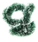 Kit 2 Unidades Festão De Natal Pvc 8 Cm X 2m Duo Verde Kit 2 Unidades Festão De Natal Pvc 8 Cm X 2m Duo Verde