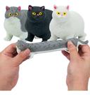 Kit 2 Unidades Gatinha Estica Apertar Cat Squish Fidget Toy