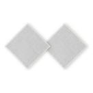 Kit 2 Unidades Guardanapo Liso Branco 45X45Cm Rafimex