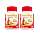 Kit 2 Unidades Hemolitan Pet 30g (30 Comp. ) - Vetnil