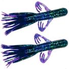 Kit 2 Unidades Iscas Artificiais Matadeira Soft Craw Tube Original Criatura Traíra Tucunaré Tilapia Kit 2 Unidades Iscas Artificiais Matadeira Soft Craw Tube Original Criatura Traíra Tucunaré Tilapia