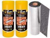 Kit 2 Unidades Manta Asfaltica Auto Adesiva Aluminizada 45cm X 10m