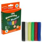 Kit 2 unidades Massinha de Modelar com 6 cores cada Leo&Leo