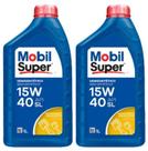 Kit 2 unidades Oleo 15w40 SL Semisintetico Mobil 1 Litro