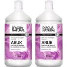Kit 2 Unidades Óleo de Massagem Corporal Dagua Natural Aruk Semente de Uva e Cereja 1L Hidratação