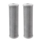 Kit 2 Unidades Refil Filtro BBI Carbon Block Encaixe para Carcaças de 9.3/4 x 2,5" E230 Compatível Hoken, Acquastar, Gol