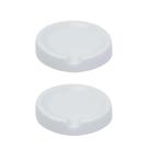 Kit 2 unidades Salva Leite em Porcelana Branca