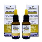 Kit 2 Unidades Sérum Capilar Cabelos Loiros e Grisalhos Maycrene 30ml