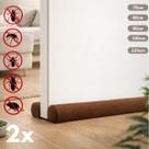 Kit 2 Unidades Veda Porta Impermeável Protetor contra Insetos Poeira Ruídos 0,70cm