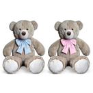 Kit 2 Ursos De Pelúcia Baby Soft P 50cm