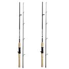 Kit 2 Vara Para Carretilha Pro Staff 1,80m 10-20Lbs Carbono Grafite Tubular Kit 2 Vara Para Carretilha Pro Staff 1,80m 10-20Lbs Carbono Grafite Tubular