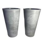 Kit 2 Vaso Decorativo Redondo 60cm De Polietileno Para Plantas E Flores Kit 2 Vaso Decorativo Redondo 60cm De Polietileno Para Plantas E Flores