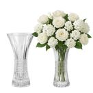 Kit 2 Vaso para Flores Arranjos de Cristal Queen 30x16cm Wolff