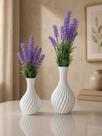 Kit 2 vasos espiral decorativo