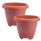 Kit 2 Vasos Grandes de Chão 26 Litros para Plantas e Jardins