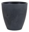 Kit 2 Vasos Naterial Samba Preto 44 Cm Com Prato Kit 2 Vasos Naterial Samba Preto 44 Cm Com Prato