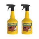 Kit 2 Vedacit Acquella Spray 900ml Silicone Líquido Pedra Tijolo
