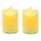Kit 2 Velas Led Eletrônica Decorativa Simula Luz Acesa