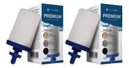Kit 2 velas para filtro oasis alcalina tripla ação premium